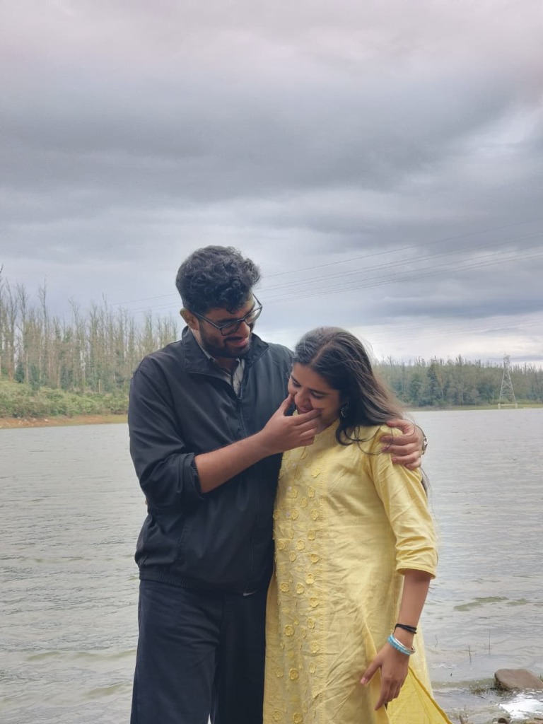 Rhitam and Pooja Lake Side