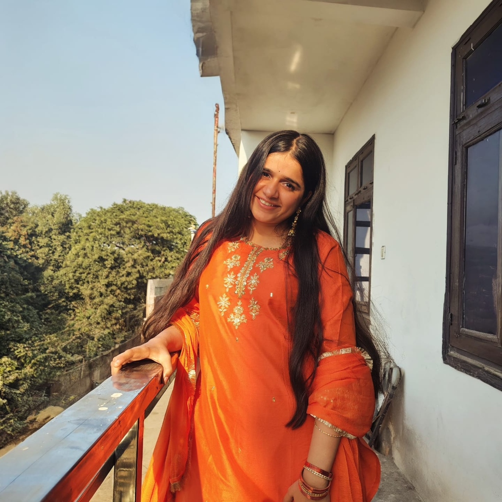 Pooja in traditional wear